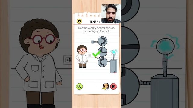 Brain test 4 Level 44 Walkthrough смотреть онлайн