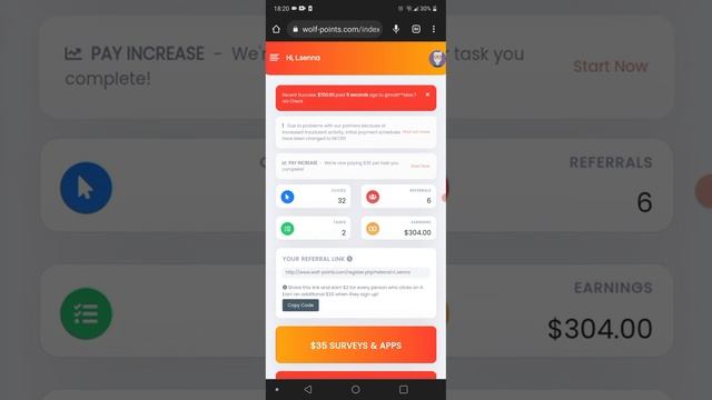 wolf points paga ou nao ? Wolf Points Member @L.senna Review | Best Way To Make Money Online смотреть онлайн
