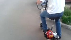 Скутер- самокат с мотором