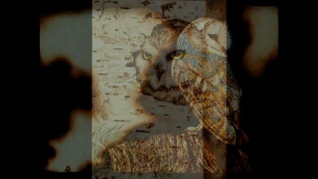 Выжигание по дереву. совы смотреть онлайн