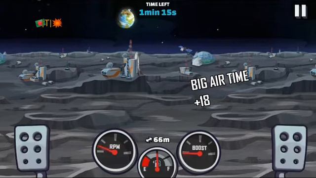 Hill Climb Racing 2: New Event Sky Rock Sonnet Gameplay With 1 Bus Thruster