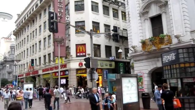 Выставка CIHS 2010. Экскурсии по Шанхаю (Shanghai): Нанкинская улица (Nanjing Road) смотреть онлайн