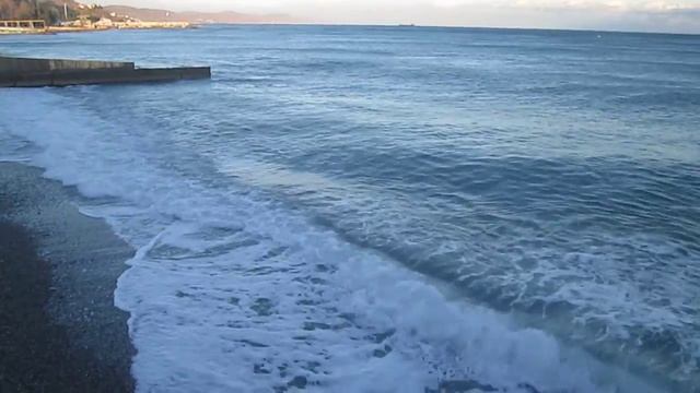 Море в Алуште (Крым) сегодня 30.12.15 смотреть онлайн