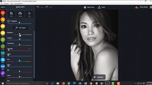 piZap's Quick Photo Editing Tutorial: Tips to create Black and White portrait смотреть онлайн