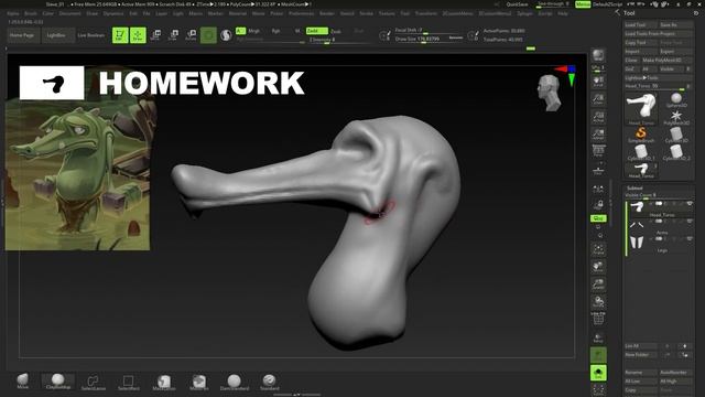 ZBrush: COMPLETE BEGINNERS GUIDE part 1 смотреть онлайн