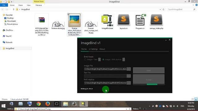 Hide Text Files, Source Codes, and RAR archive inside a Picture смотреть онлайн