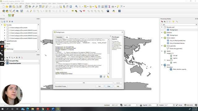 How to make and open a geopackage with QGIS смотреть онлайн