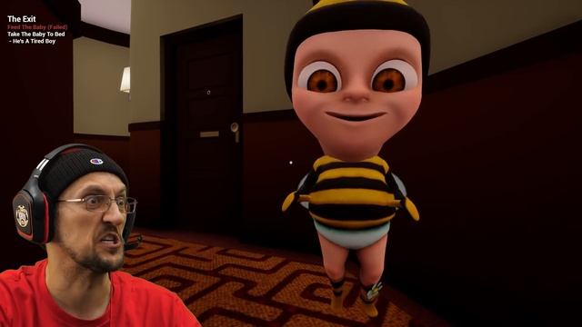 Escaping The Baby in Yellow! White Rabbit Exit (FGTeeV Can't Stop Screaming Gameplay) смотреть онлайн