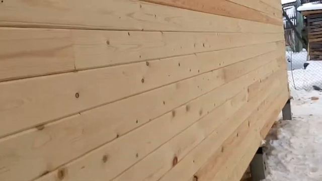 Строим сруб 7х8м: Итог работ. Обход сруба смотреть онлайн