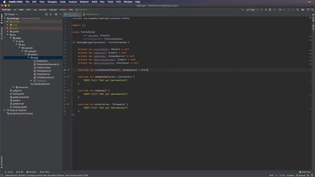 Building a plugin for Android Studio #6: Creating the UI смотреть онлайн