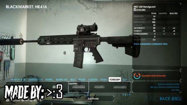 PAYDAY 2 - Top 10 Custom Weapons