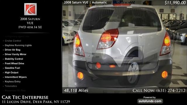 Used 2008 Saturn VUE | Car Tec Enterprise, Deer Park, NY смотреть онлайн