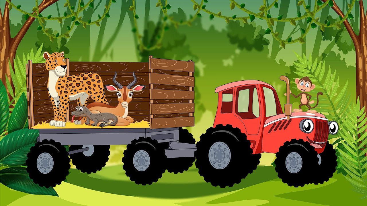 ЖИВОТНЫЕ АФРИКИ! Учим с детьми диких животных. Какие звуки издают дикие животные Африки. смотреть онлайн