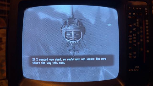 Fallout: New Vegas (Lonesome Road) on a black and white TV - Ulysses 1 смотреть онлайн