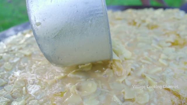 POTATO OMELETTE | BIG Spanish Omelette Recipe Cooking in Indian Village | Egg Recipes | Egg Omelett смотреть онлайн