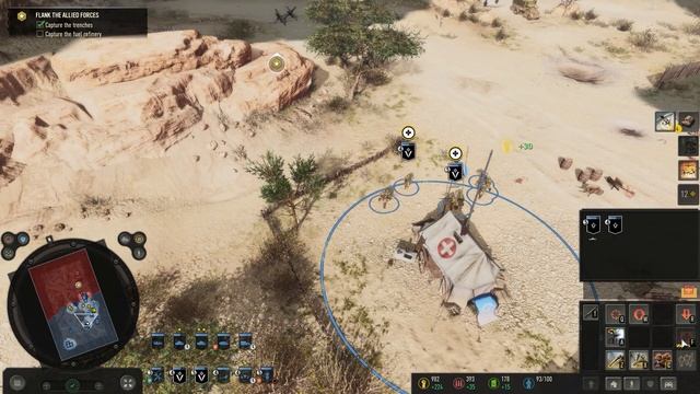 COMPANY OF HEROES 3 | German Afrika Korps - Alpha mission gameplay смотреть онлайн