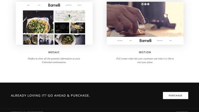 Barnelli - Restaurant Responsive WordPress Theme смотреть онлайн