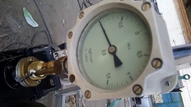 Вакуумирование криогенной транспортной емкости L 504 компании Air Prodacts