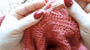 Вывязывания рукава крючком  после Азиатского ростка //мастер класс