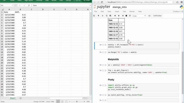 Xlwings: Excel Automation / Interaction