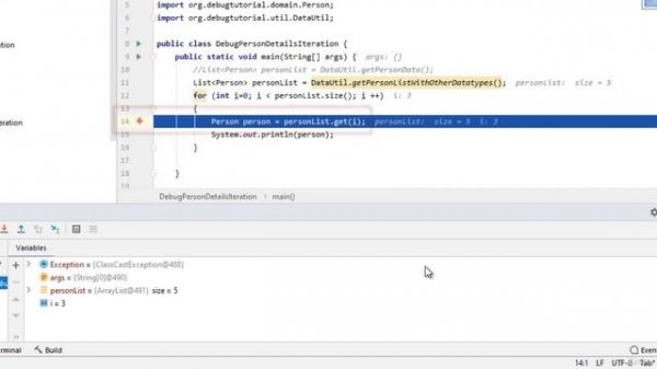 Java Debugging with IntelliJ IDEA Exception Breakpoint - How to use and when to use
