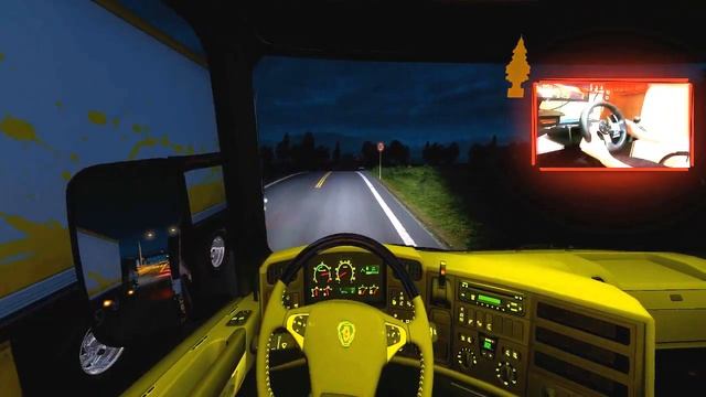 ? EURO TRUCK SIMULATOR 2 SCANIA R HIGHLINE ► MAPA EAA | HD G27 | смотреть онлайн