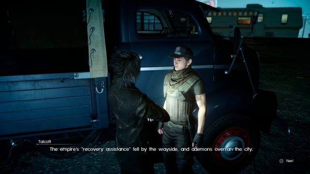 Final Fantasy XV Patch 1.10 Asking Talcott about The Dark World смотреть онлайн