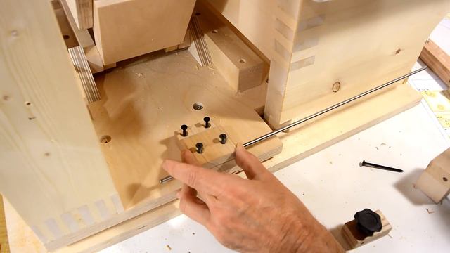 Pantorouter XL build: Plunge lever and depth stops смотреть онлайн