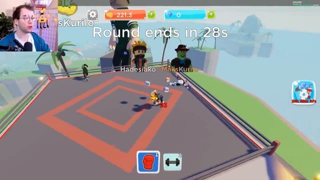 NAJSILNIEJSZY CZŁOWIEK W ROBLOX! - ROBLOX - GYM SIMULATOR смотреть онлайн