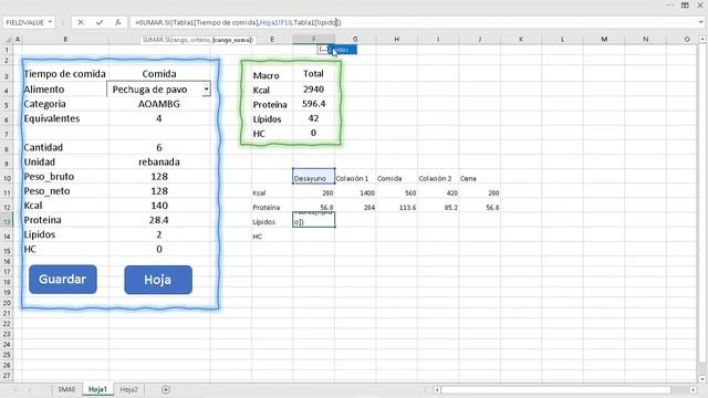 Hacer dietas en excel смотреть онлайн