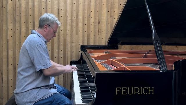 Chopin Etude Op.10 No.12 "Revolutionary" P. Barton, FEURICH 218 piano смотреть онлайн