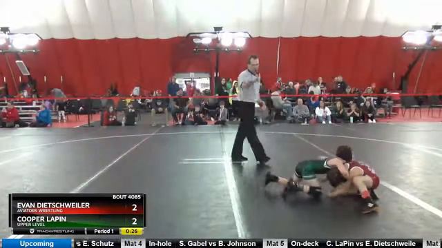 8U 53 Cooper LaPin Upper Level Vs Evan Dietschweiler Aviators Wrestling смотреть онлайн