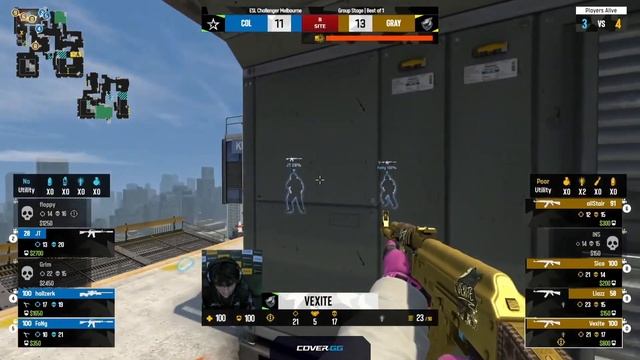 #Vexite (#Grayhound) делает крутой айс (-5) против #Complexity / #csgo #cs #ксго #кс смотреть онлайн
