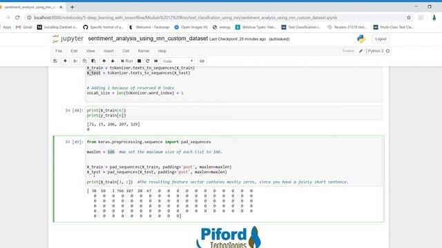 L-7 Sentiment Analysis using RNN on Custom Dataset смотреть онлайн