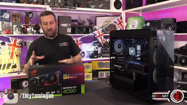 Asus ROG Strix RTX 4090 Review - Will it fit your case? смотреть онлайн