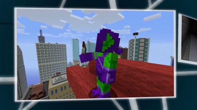 Minecraft Marvel Spider Man Skin Pack смотреть онлайн