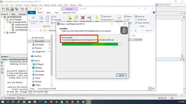 JavaFX Tutorial 59 - EXE Installer for JavaFX 8 Application смотреть онлайн