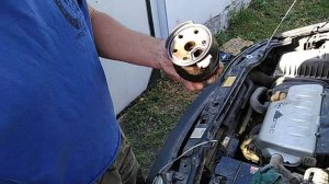 Замена прокладки корпуса маслянного фильтра Опель Зафира А