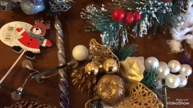 С Новым Годом Вас мои дорогие! Новогодние Композиции своими руками. смотреть онлайн