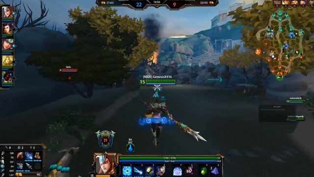 SMITE Conquest 2016: 4v5 Wins , Erlang shen Solo смотреть онлайн