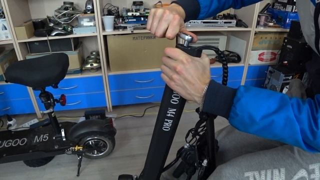 ? УСТРАНЕНИЕ ЛЮФТА В РУЛЕ ЭЛЕКТРОСАМОКАТА KUGOO M4 PRO ?