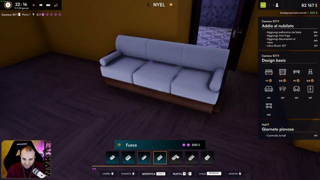 HOTEL RENOVATOR - LA STANZA PER L'ADDIO AL CELIBATO - GAMEPLAY ITA 4K смотреть онлайн