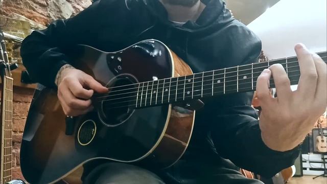 Cort EARTH100SS-SB soundcheck смотреть онлайн
