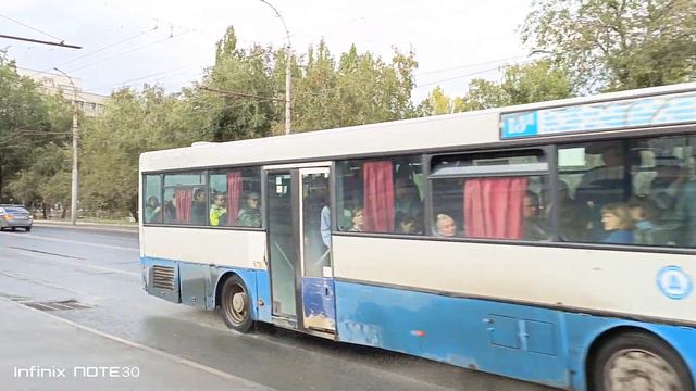 8.09.2023. Автобус 'Mercedes Benz-O405', ГРЗ: - к240рм, 164, маршрут №18-'д'. смотреть онлайн