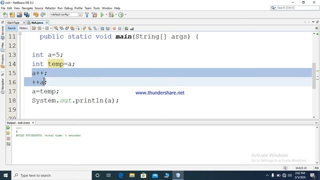 17- post increment and pre increment in java example смотреть онлайн