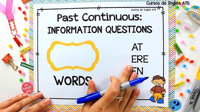 PASADO CONTINUO EN INGLÉS - PREGUNTAS смотреть онлайн