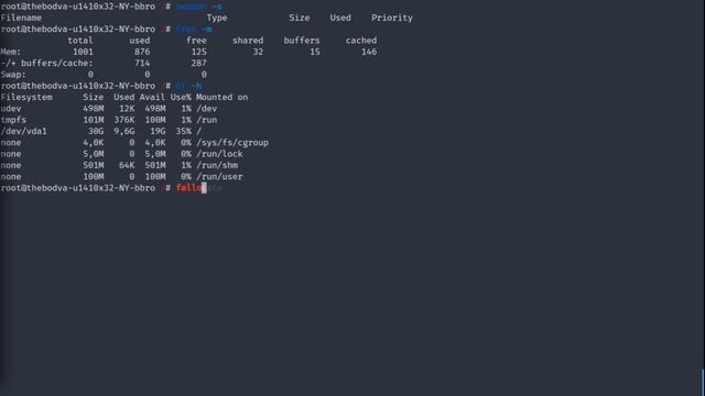 Подкачка как расширение памяти на VPS с SSD смотреть онлайн