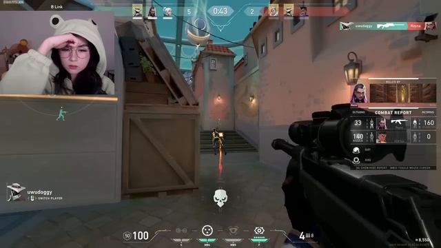 Kyedae's Jaw Dropped when TenZ plays like PROD смотреть онлайн