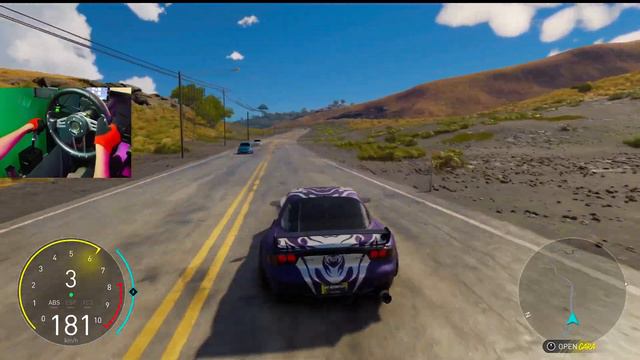 2002 Mazda RX7 Shirogane Edition | The Crew Motorfest | Moza R9 (Wheel+Shifter) Gameplay смотреть онлайн