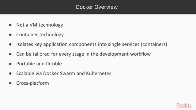 Hands-On Microservices with Python : What is a Docker container? | packtpub.com смотреть онлайн